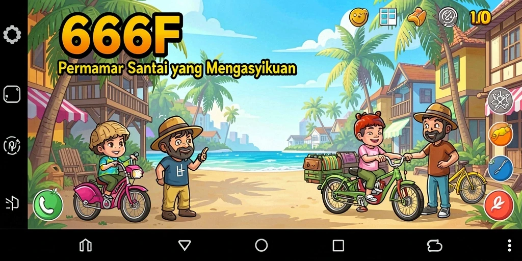 Tampilan gameplay yang menarik dan mengasyikkan dari 666F.