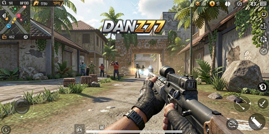Tampilkan gameplay mendebarkan di arena TPS yang seru.