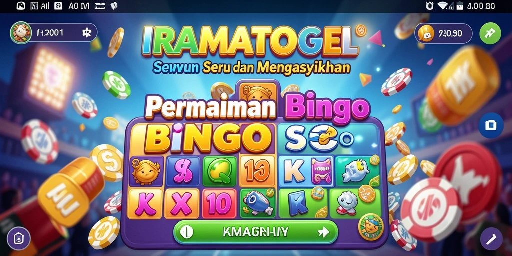 Tampilan gameplay menarik di IRAMATOGEL dengan suasana Bingo.