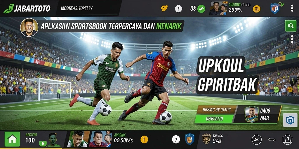 Tampilan menarik dari fitur taruhan olahraga JABARTOTO.