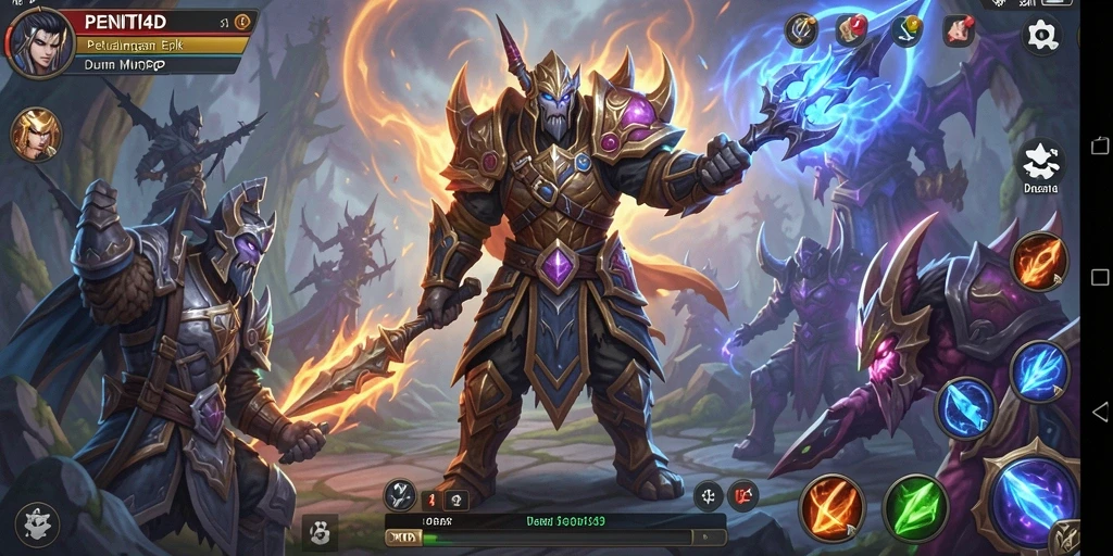 Tampilan gameplay <strong>PENITI4D</strong> yang menakjubkan di dunia MMORPG.