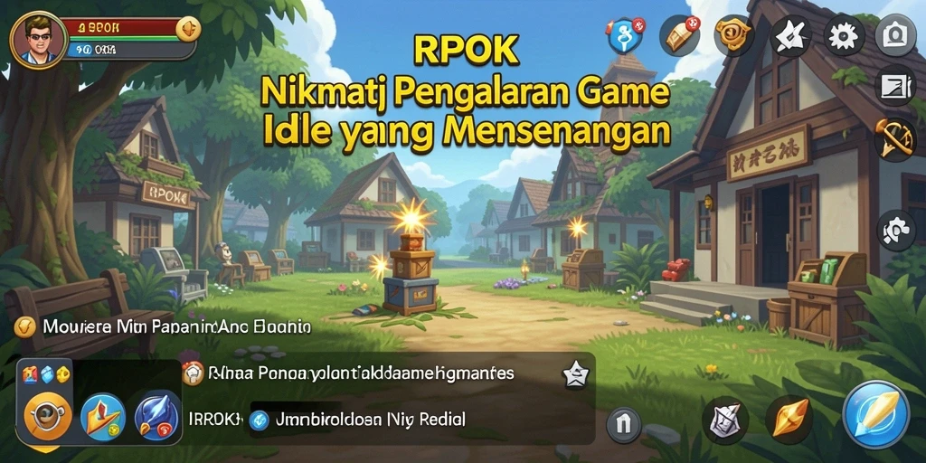 Tampilan gameplay RPOK yang menantang dan seru.