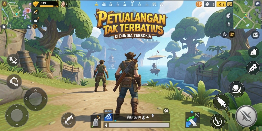Tampilan gameplay S13 yang mengesankan dan mendalam dalam dunia terbuka.
