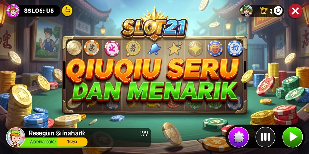 Tampilan gameplay SLOT21 yang mendebarkan dan interaktif.