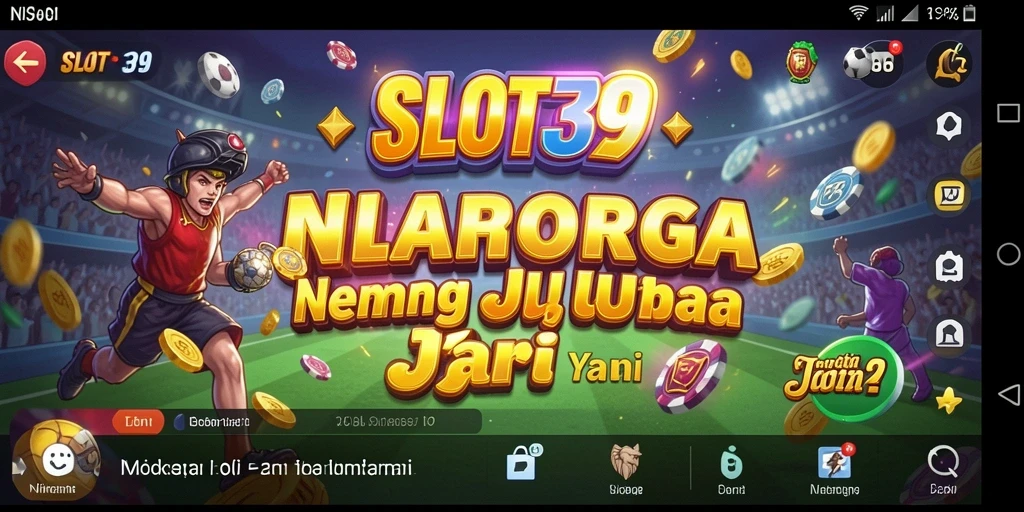Tampilan menakjubkan gameplay SLOT39 dengan aksi olahraga seru.